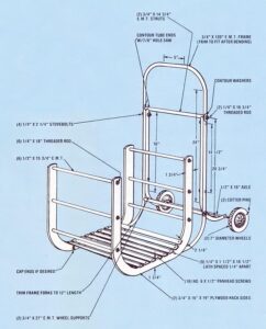 Mother's Three-Way Wood Cart Image